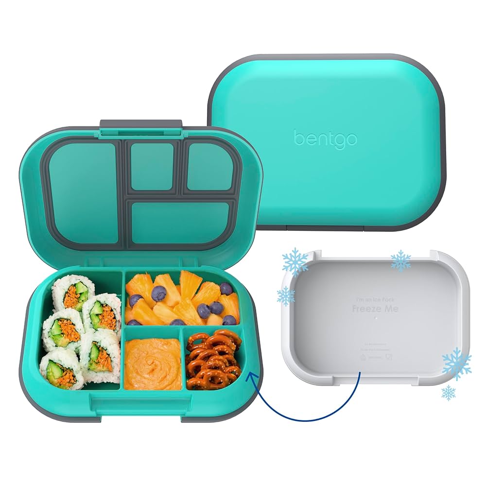新品未開封　Bentgo Kids Chill Amazon.com: Bentgo Chill Kids Leak-Proof Lunch Box - 4